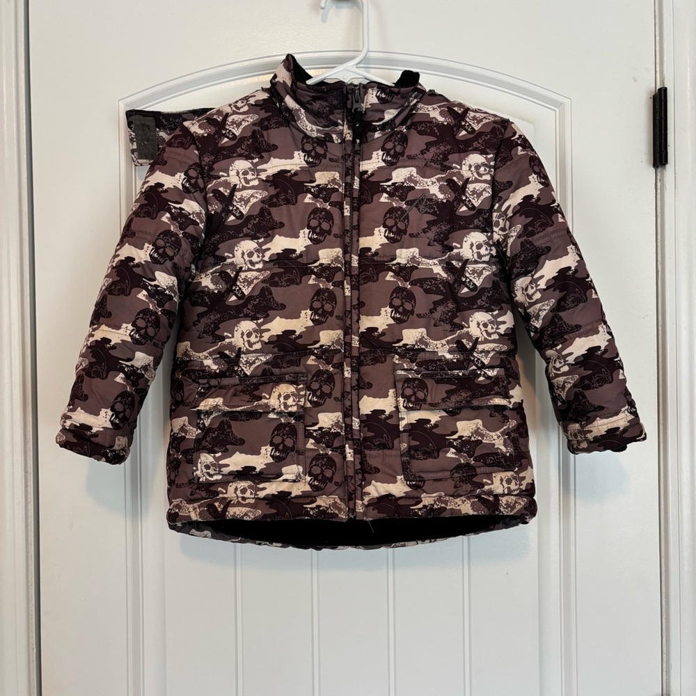 Alpine Tek Purple & White Puffer Jacket Size 5